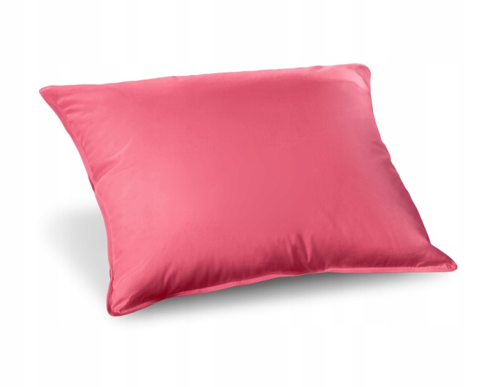 Polštář péřový 40x40 růžový přírodní náplň 100% bavlna Inlet 200 g