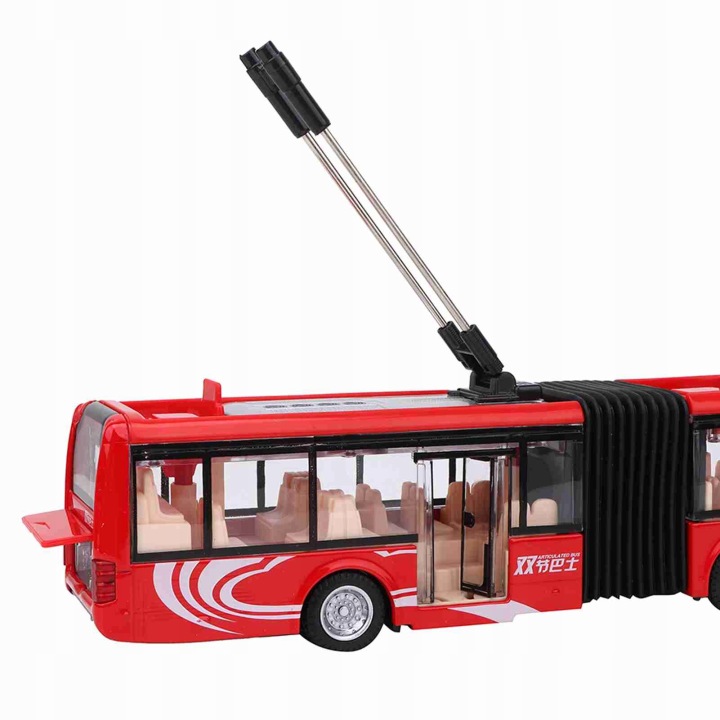 1:48 CS0133 Електронний місто автобус Light Car Toy для дітей для G0 — фото 10