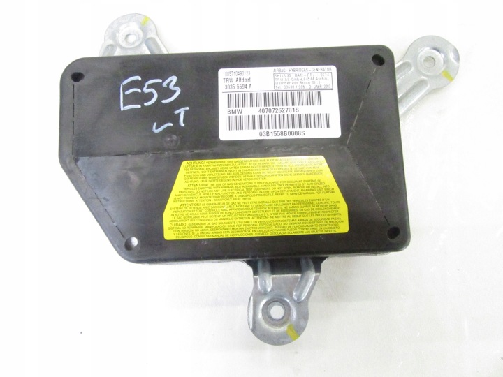 Airbag Couverture tablier moteur Airbag Gauche Gauche Arrière BMW e53 X5