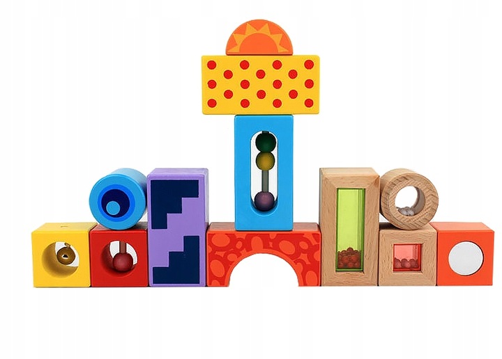 SOUND SENSORY WOODEN BLOCKS MONTESSORI Brand AIG