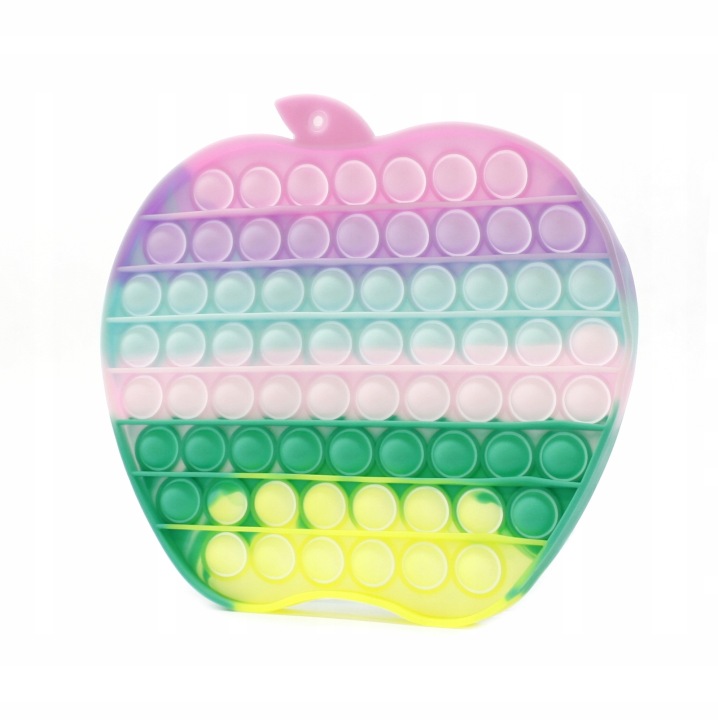 PUSH BUBBLE POP IT яблуко сквіш сенсорний