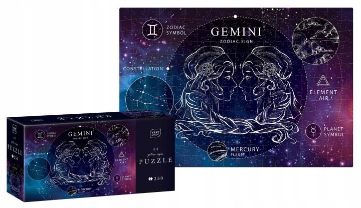 Пазли 250 zodiac signs 3 gemini
