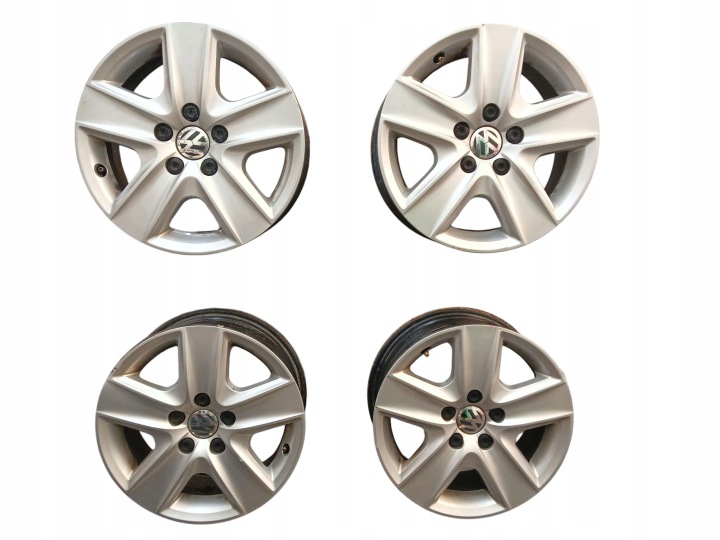4 x CERCHI Ferro VW GOLF VI 6.5"x16" 5x112 ET50 5K0601027
