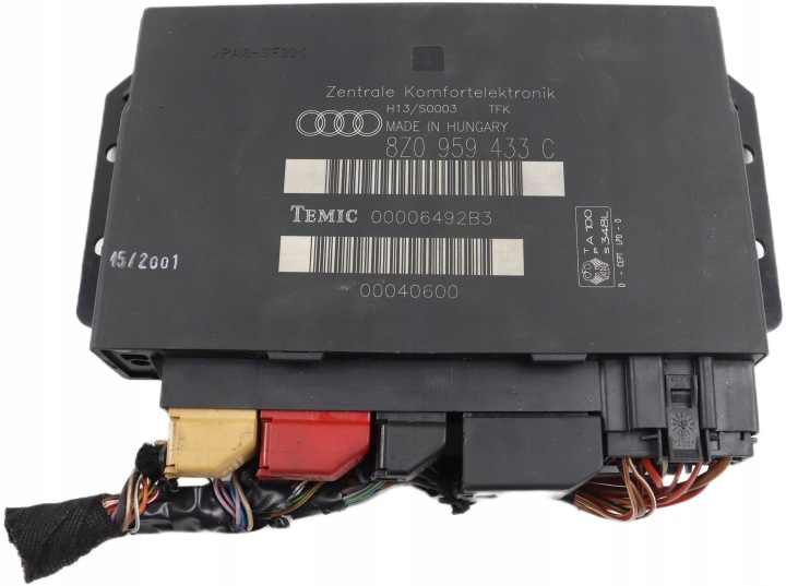 AUDI A2 modulo Centralina KOMFORTU 8Z0959433C