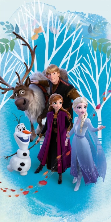 Рушник для купання, пляжний: Frozen 2 Крижане серце 2 (022924)