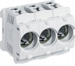 Pojistková základna D01 3P 16A 400V LD047