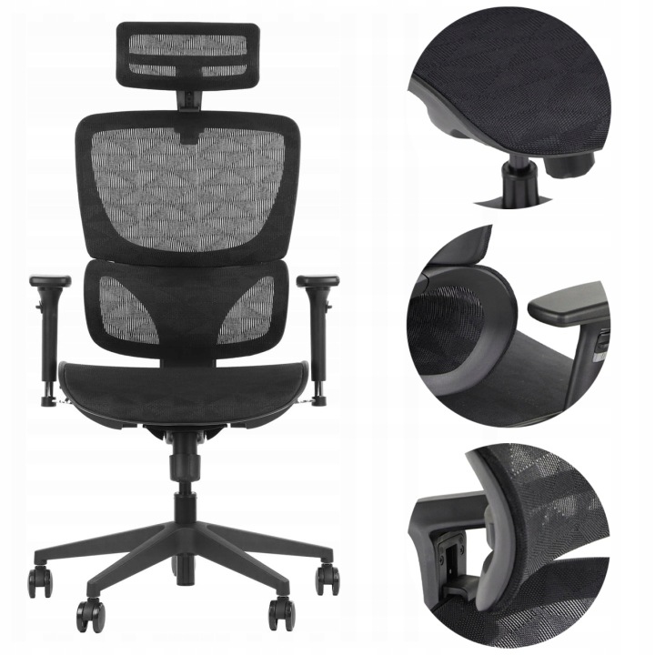 Otočné Křeslo Ergonew S1 Síťované Sedadlo