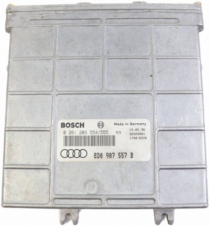 AUDI A4 B5 Computer modul Bedienteil DES MOTORS 1.6 8V 8D0907557B 0261203554