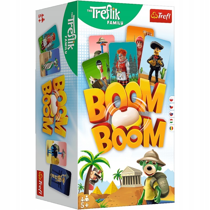 Boom Boom Сім'я Трефликів гра 02122 Trefl