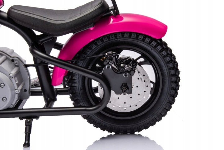Міцний мотоцикл Harley Wide Glide Рожевий 36 В AIR до 80 кг навіть 23 км/год! — фото 9