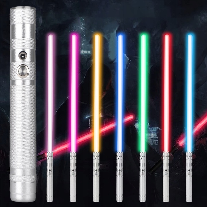 Меч світловий іграшковий RGB 14 кольорів міцний комфортний — фото 4