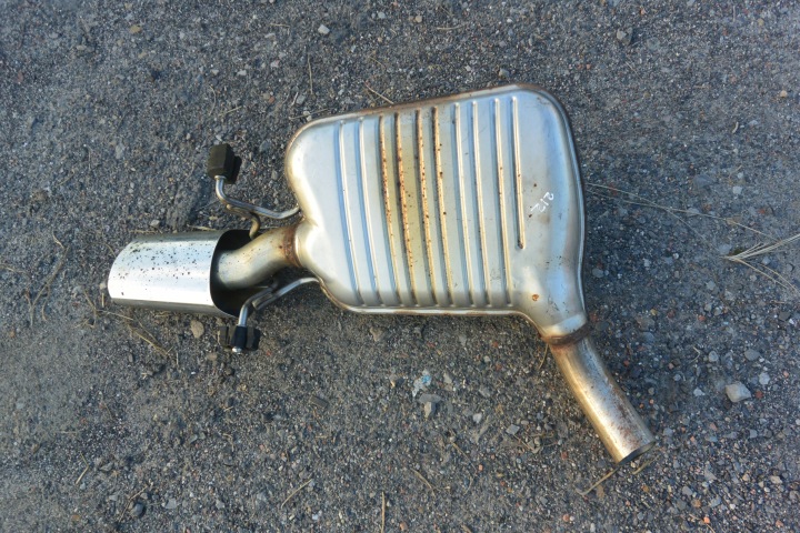 TLUMIK KONCOWY scarico MERCEDES-BENZ E-KLASA W212 2.2 CDI