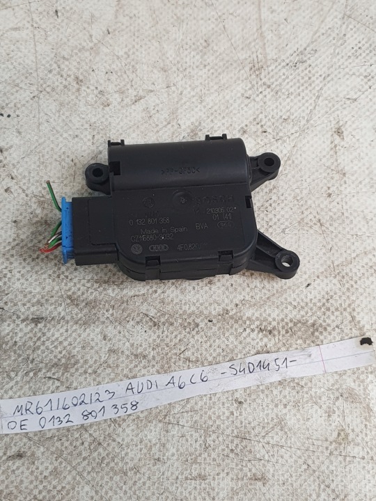 Moteur Bloc de chauffage complet Régulateur 0132801358 BOSCH AUDI A6 C6 Berline 05r.