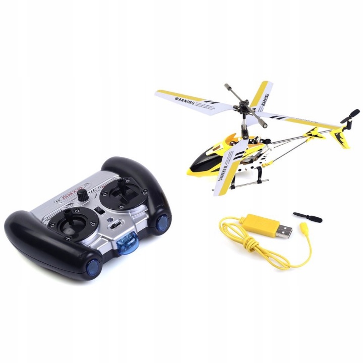 Гелікоптер RC SYMA S107G жовтий — фото 2