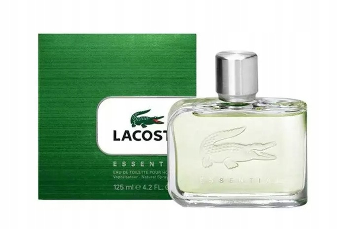 lacoste essential woda toaletowa 125 ml    uszkodzony 
