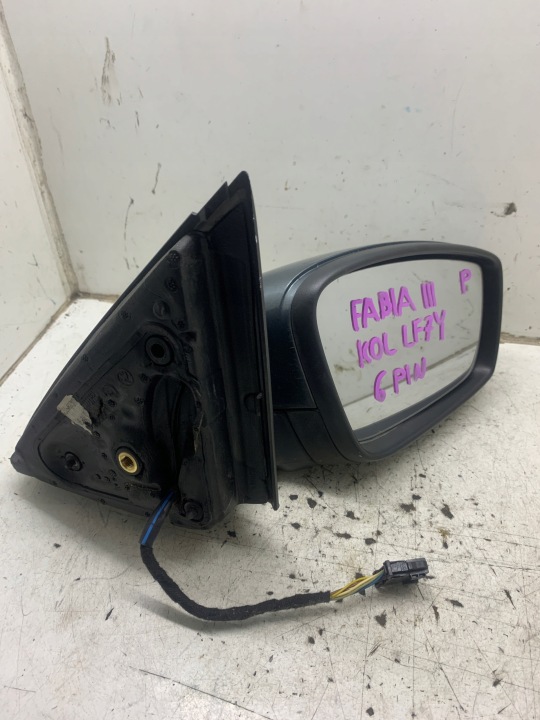 SPECCHIETTO RETROVISORE Esterne Destro 6 PIN LF7Y SKODA FABIA III EUROPA