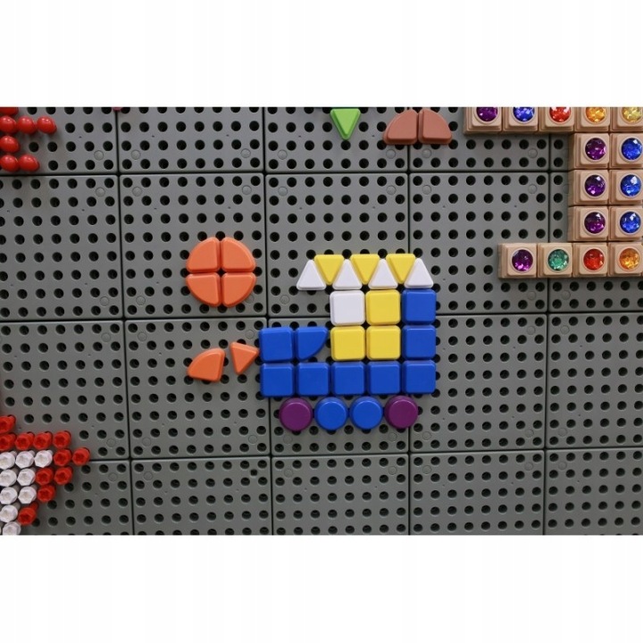 Набір Кілочки у формі Фігур 64 шт. для Дошок STEM Masterkidz — фото 7