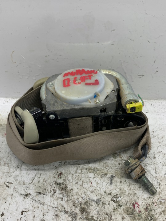tension belt safety left front NISSAN MURANO II LIFT Z51 10-14