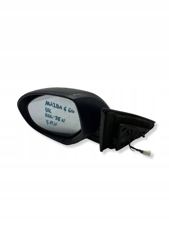 Spiegel äußere links 5 PIN MAZDA 6 GH (2007-2010) KOMBI Farbe 35N UK
