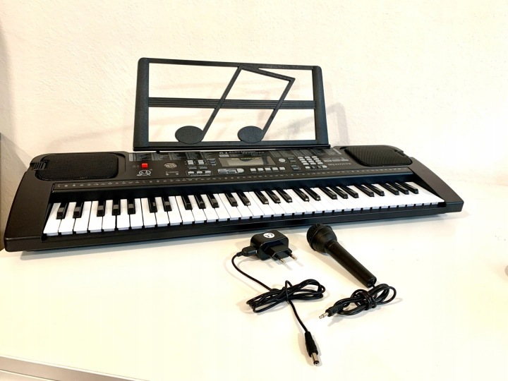 Синтезатор MQ-6152UFB 61 Клавіш Bluetooth USB MP3 Мікрофон 200 Ритмів — фото 12
