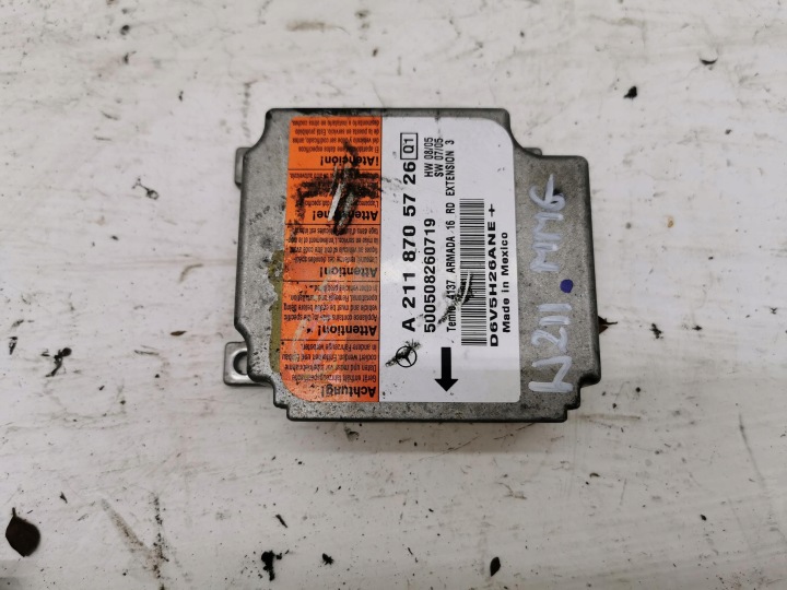 modul AIRBAG MERCEDES E-KLASA W211 A2118705726