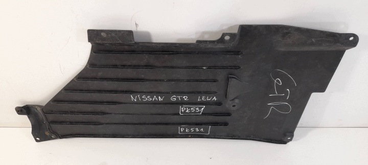 Nissan GT-R Blende Abdeckung Unterfahrschutz hinten links 748A1JF00B (PL531)