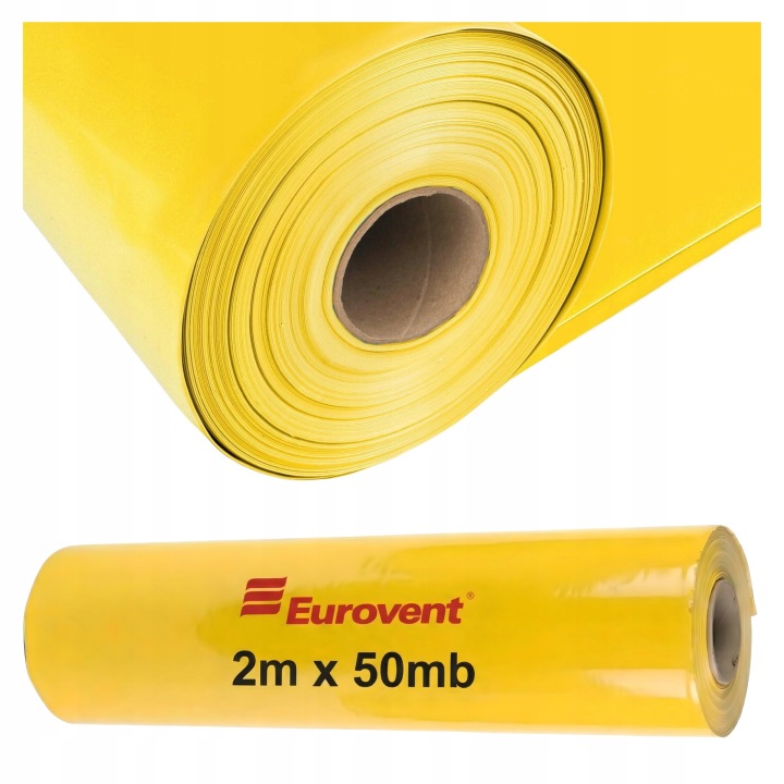 Fólie Parotěsná Žlutá 0,20 mm Db Atest Eurovent pro podkroví s vlnou 100 m2