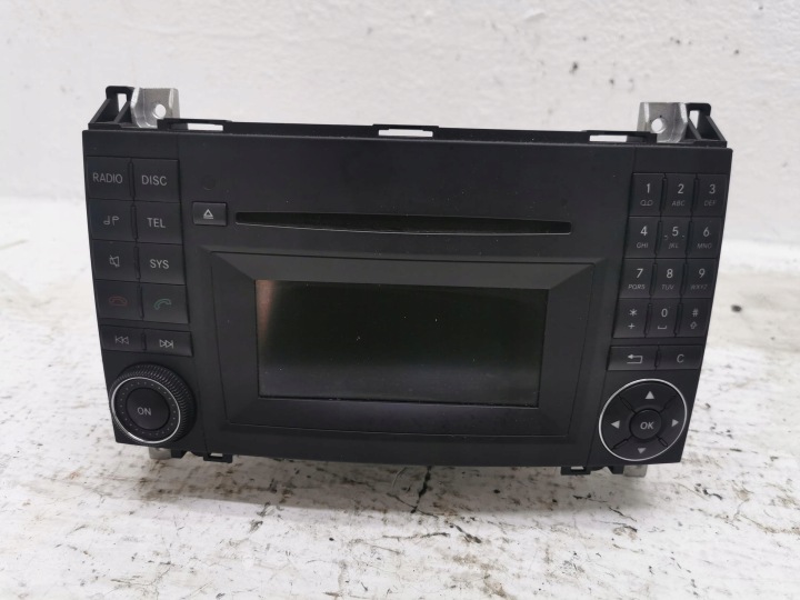 RADIO CD MP3 MERCEDES A-KLASA W169 A1699002000
