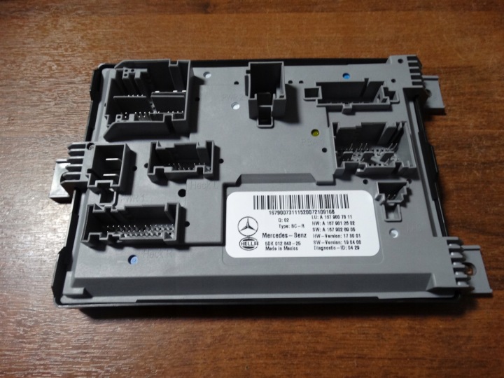 IDEALNY Unité commande confort MERCEDES W167 1 9