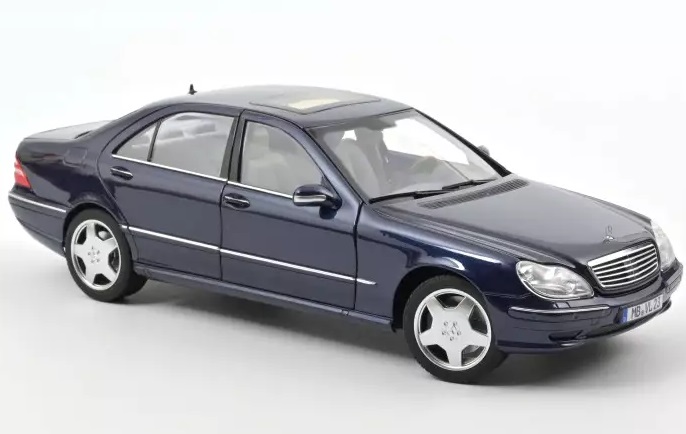 Mercedes S55 AMG W220 (2000) 1:18 NOREV 183817 - porównaj