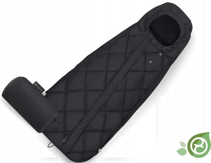 Cybex Snogga Міні 2 конверт для автокрісла 0-13 кг Moon Чорний — фото 13