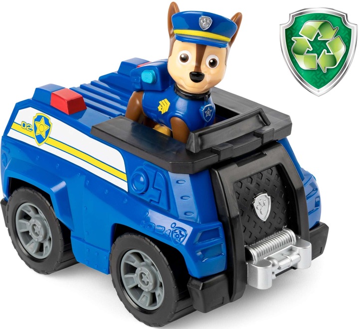 PSI PATROL ECO ZESTAW 2W1 FIGURKA CHASE + RADIOWÓZ POLICYJNY POJAZD Rodzaj pojazdu pojazdy z bajek