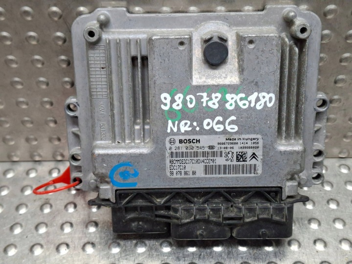 Bedienteil DES MOTORS 0281030545 9807886180 9666729680 CITROEN PEUGEOT 1.4 HDI