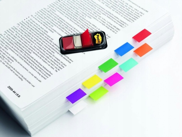 Закладки індекс. POST-IT 25x43 мм 1x50 шт. червоні — фото 14