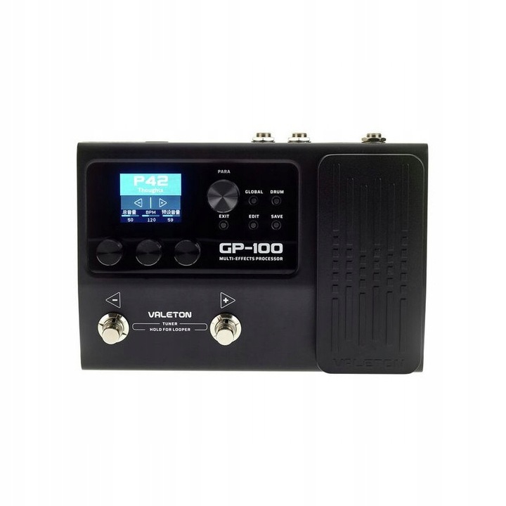 Valeton Multi Effects GP100 ギターマルチエフェクター Amazon.co.jp: Valeton GP-100 ギター ベース シミュレーション