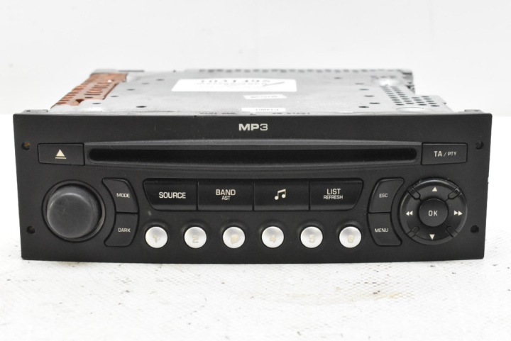 RADIO radio CD MP3 96643699XT PEUGEOT 207 1 und 06-09