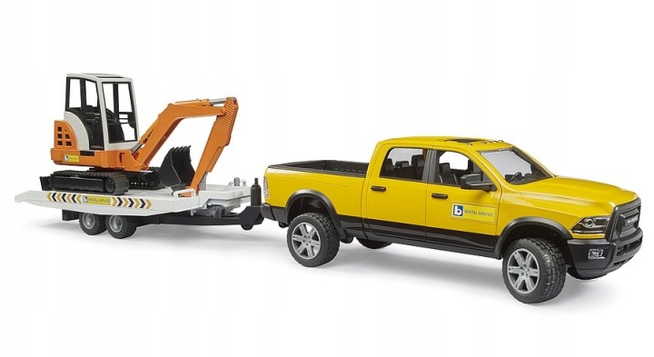 BRUDER RAM Service з Міні екскаватор 02546