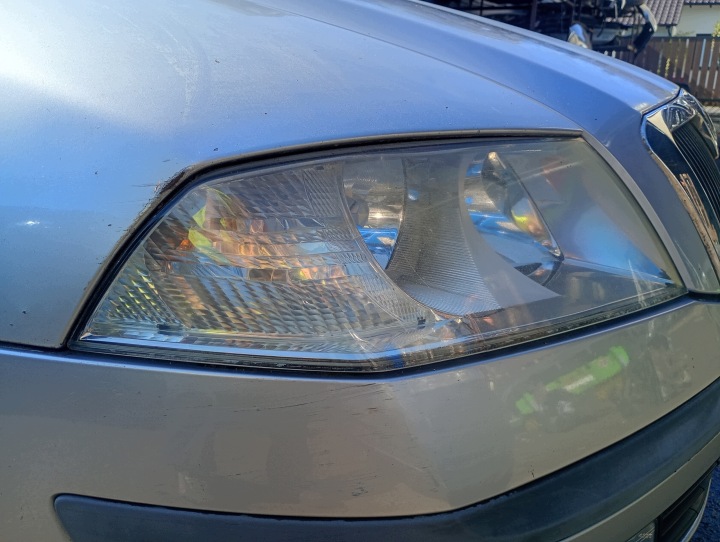 Reflektor licht rechts vorne vorne Skoda Octavia 2 II 04-13