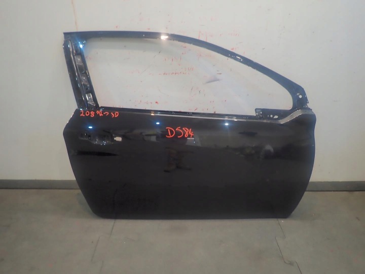 portière avant avant droit PEUGEOT 208 2012- 3D