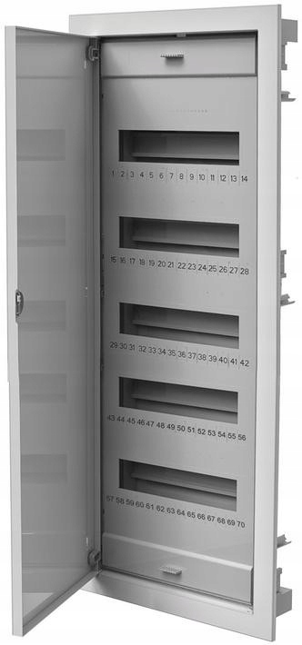 Podomítkový Rozvaděč S 60 Moduly Pawbol C.1560 Kovové Dveře