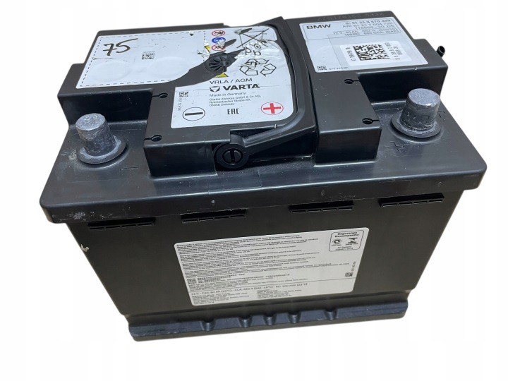 AKUMULATOR AGM START-STOP 12V 60AH 660AH BMW 2021R Original