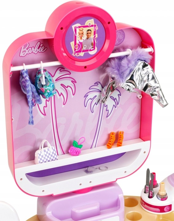 Туалетний столик Barbie з лампою для нігтів гібридних — фото 7