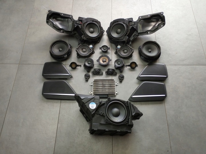 Audi A6 Allroad C8 Altoparlanti KRATKI bang OLUFSEN AMPLIFICATORE 8Y0035465A