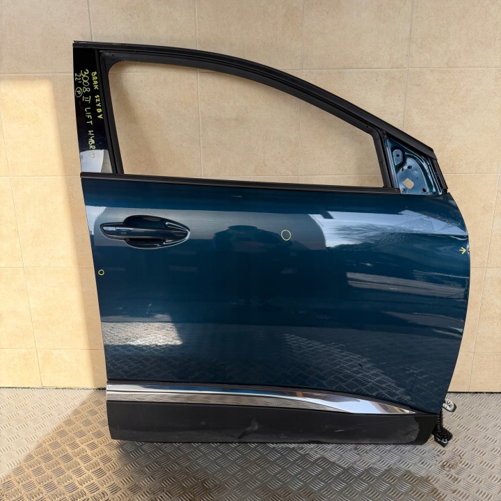 Portière Complets Avant Droit PEUGEOT 3008 II LIFT 2022 ROK ne l’a pas Vitres