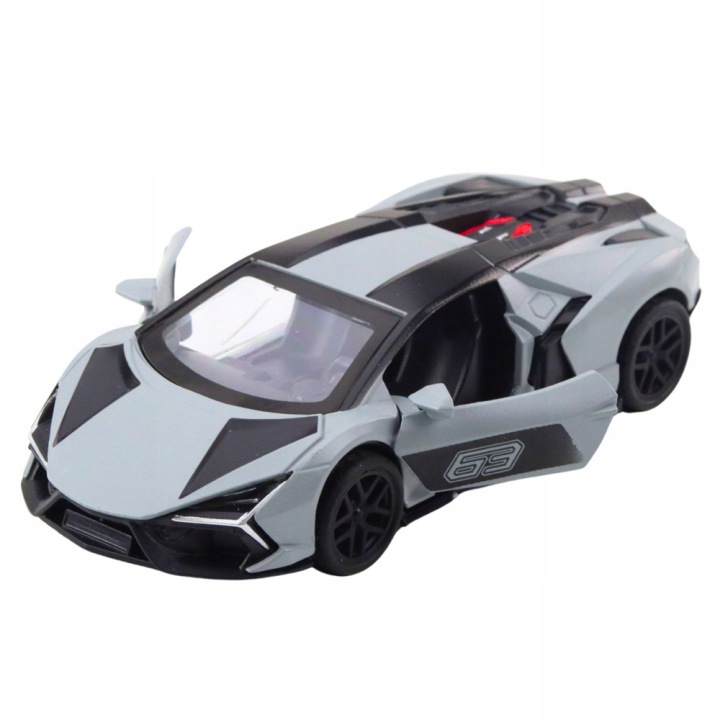 Автомобіль гоночний металевий з приводом 1:23 Lean Toys 400x295 мм — фото 3