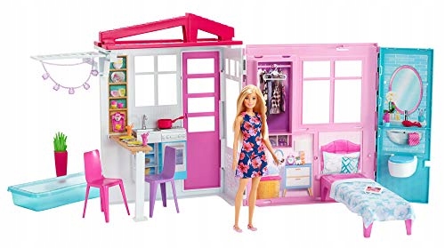 Barbie Лялька блондинка в костюмі для верхової їзди з шоломом + світло-коричневий кінь (вживаний) — фото 3