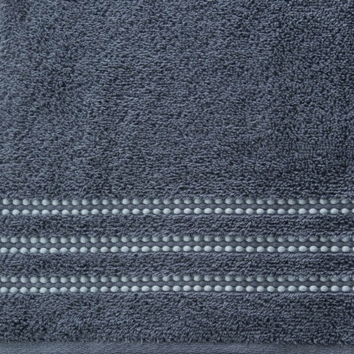 Рушник для купання великий 70x140 сталевий бавовняний бавовна 100% 480GSM — фото 3