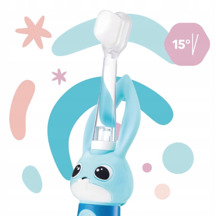 Звукова зубна щітка для дітей VITAMMY BUNNY BLUE — фото 8
