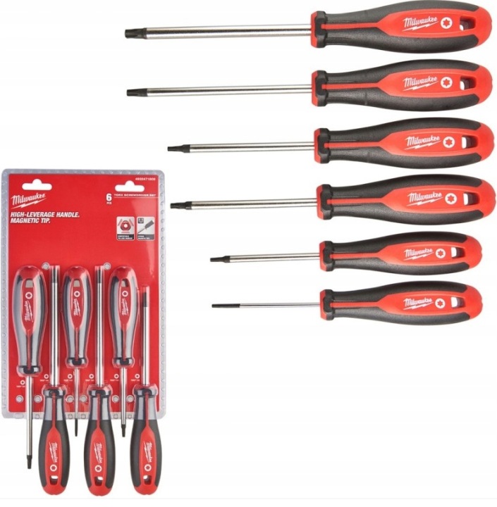 Sada šroubováků Milwaukee 6 ks Torx