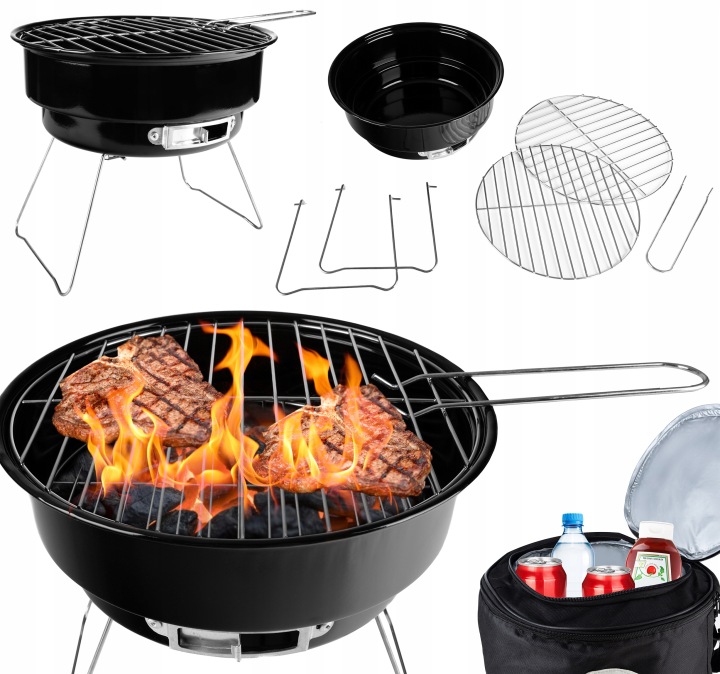 Malý turistický gril, přenosná taška Easy